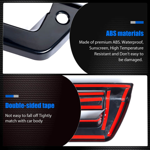 Rear Tailgate Door Handle Cover Trim For Ford F150 2015-2020 Accessories｜CheroCar