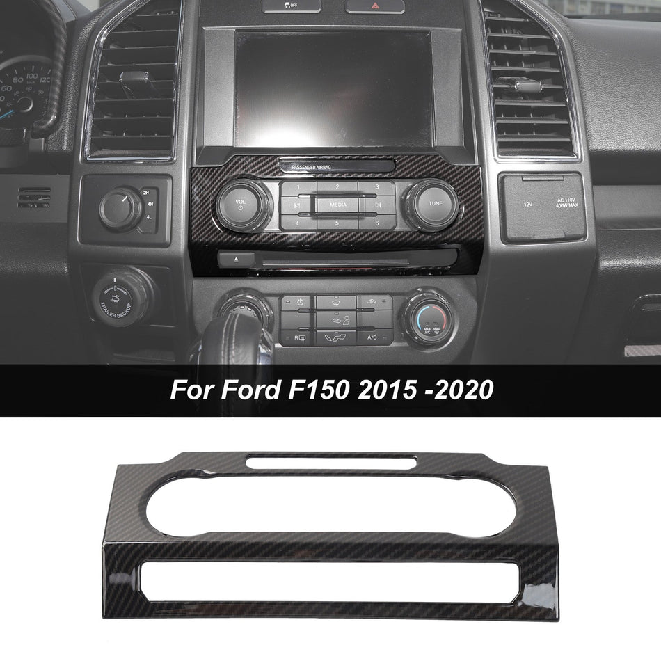 For Ford 2015-2020 F150 & 17-22 F250 F350 Volume Control Knob Panel Trim Cover Radio Dashboard Bezel
