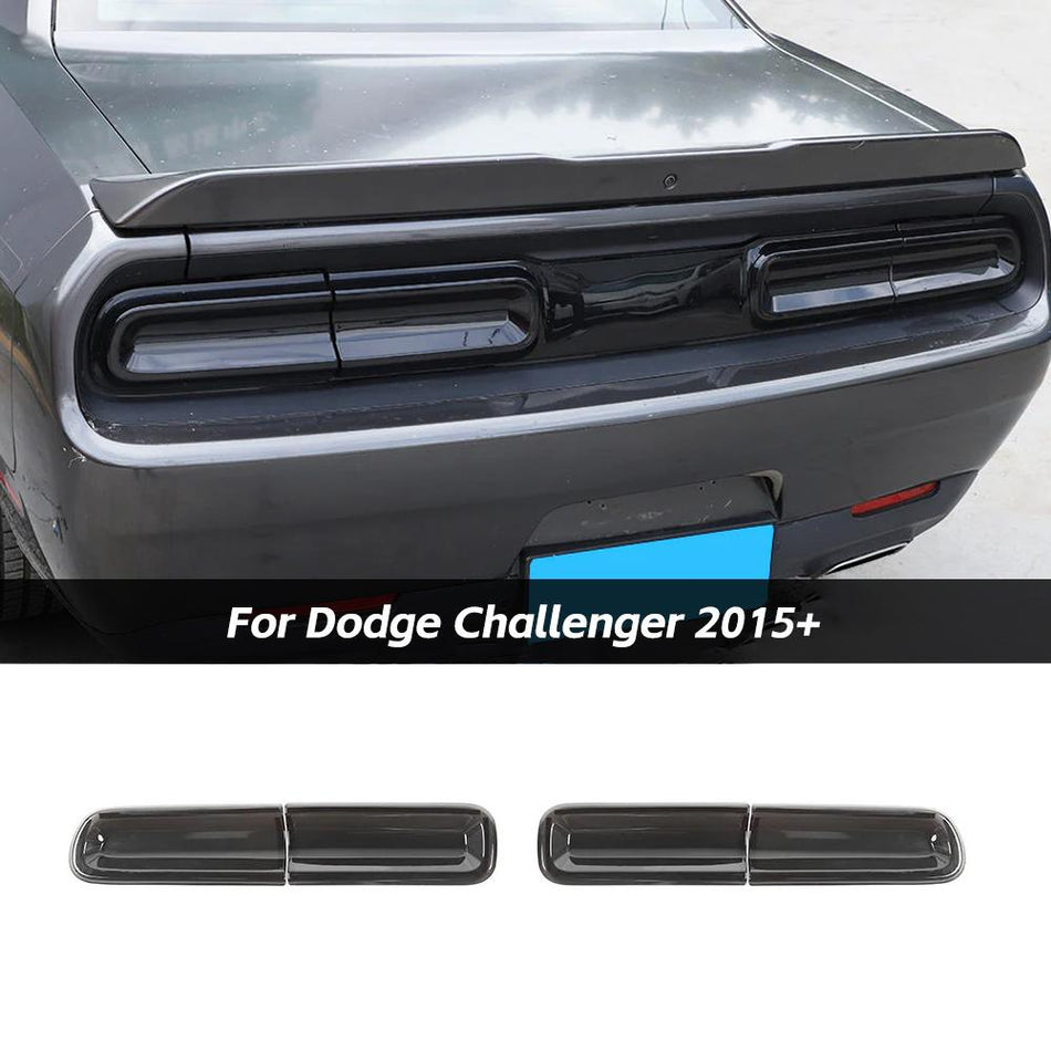 For 2015+ Dodge Challenger Tail Light Covers Trim Rear Light Guards