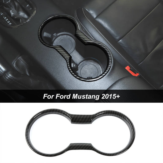 Front Cup Holder Cover Trim For Ford Mustang 2015+｜CheroCar