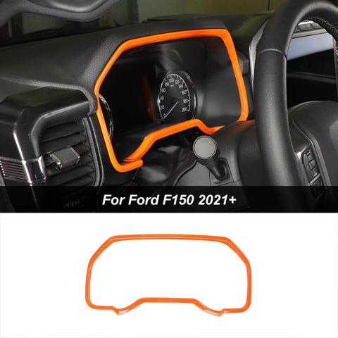 Interior Decoration Trim Kit For 2021+ Ford F150 11pcs/set Orange｜CheroCar