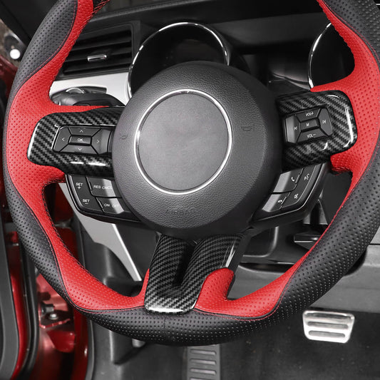 Steering Wheel Moulding Cover Trim For 2015+ Ford Mustang｜CheroCar