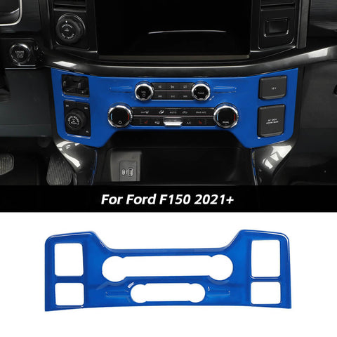 For 2021+ Ford F150 Air Conditioner Button Panel Trim Cover