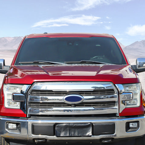 Front Bumper Headlight Grille Decor Frame Cover For Ford F150 2015-2020｜CheroCar