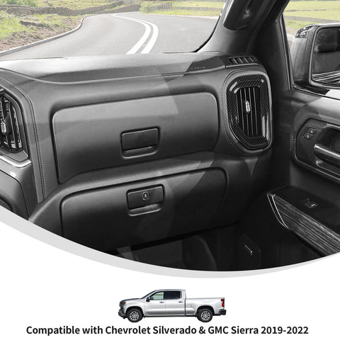 For 2019-2022 Chevy Silverado /GMC SIERRA 1500 Side Air Vent Outlet Cover Trim