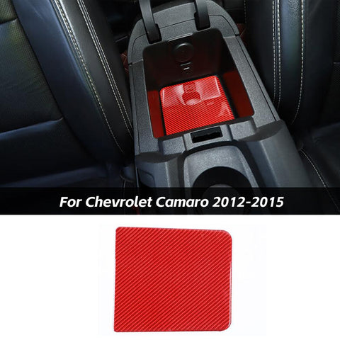 Central Armrest Box Bottom Pad Trim Mat For Chevrolet Camaro 2012-2015 Accessories | CheroCar