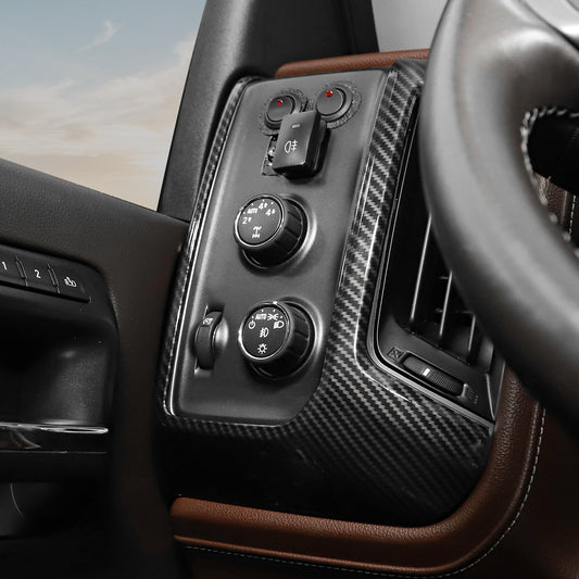 For 2014-2017 Chevy Silverado 1500 & GMC Sierra 1500 Center Console Dash Cover Trim