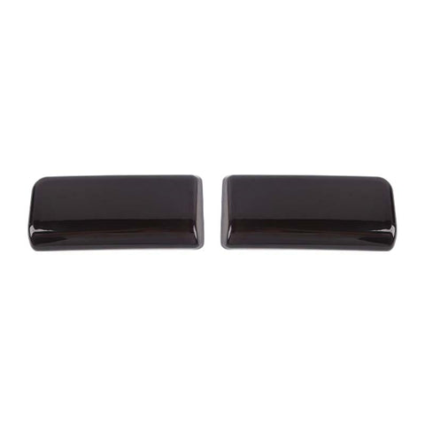 Blackened Front Fog Light Lamp Cover Trim For Chevy Silverado 2022+ Accessories | CheroCar