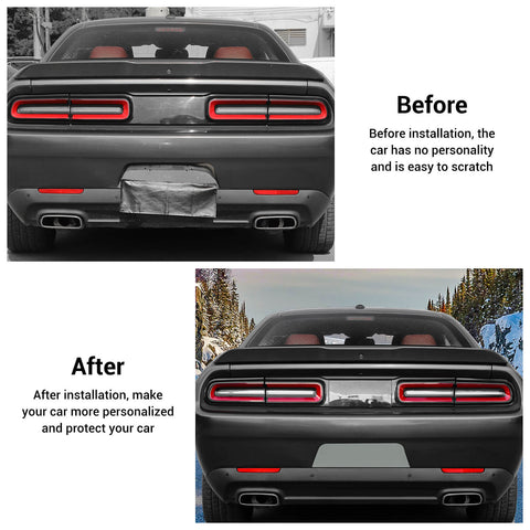 Rear Light Taillight Cover Trim Bezel for Dodge Challenger 2015+ Accessories｜CheroCar