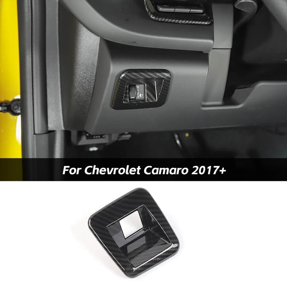 For 2017+ Chevrolet Camaro Headlight Height Adjust Switch Cover
