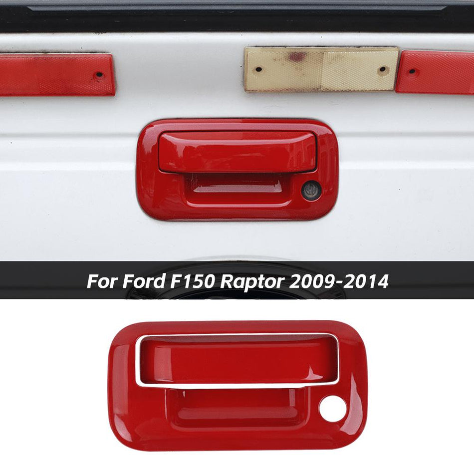 For 2009-2014 Ford F150 Raptor Rear Door Tailgate Handle Cover Trim