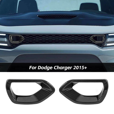 Front Bumper Center Grille Trim For 2015+ Dodge Charger Accessories｜CheroCar