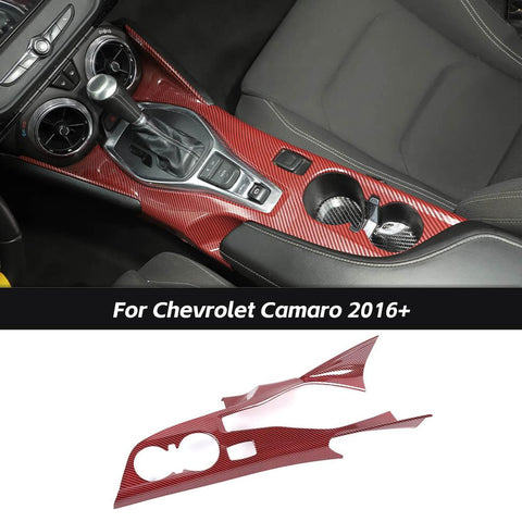 Gear Shift Cup Holder Panel Cover Trim for Chevrolet Camaro 2016+ Accessories | CheroCar