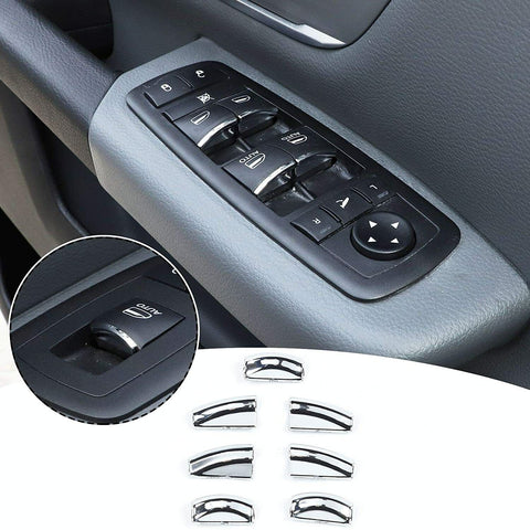 Inner Window Switch Button Cover Trim For Dodge Charger/Durango/300C 2011+ Ram 2010+ Accessories | CheroCar