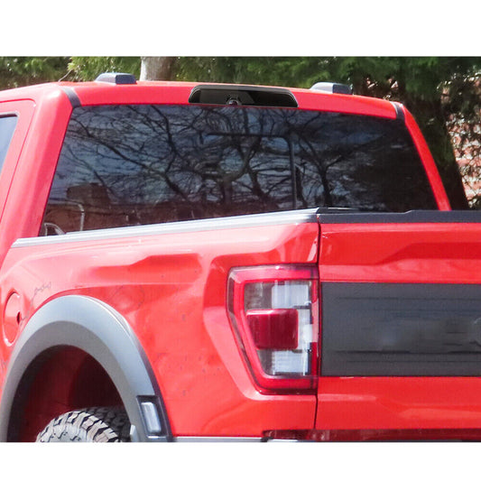 Smoked Black Brake Light Cover Trim Lamp For Ford F150 Raptor 2021+ Accessories | CheroCar